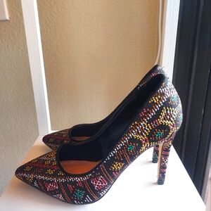 Mix No. 6 high heels, sparkly, size 6